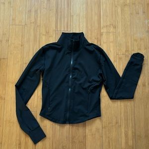 Amazon Cropped Zip Up